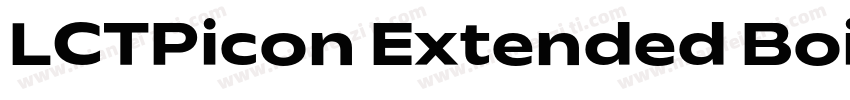 LCTPicon Extended Boid字体转换